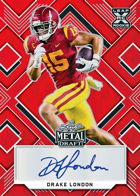 metal draft football box|leaf metal draft football checklist.